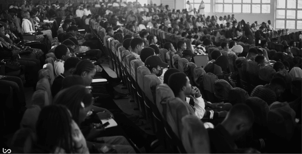 Crowd at a BCP event